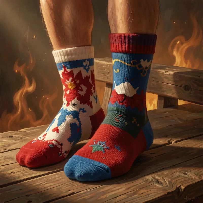 Mismatched Socks