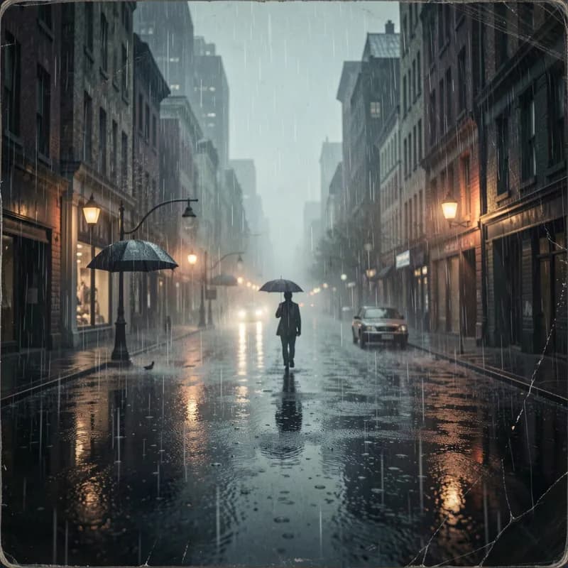 Velvet Hangers and Rain