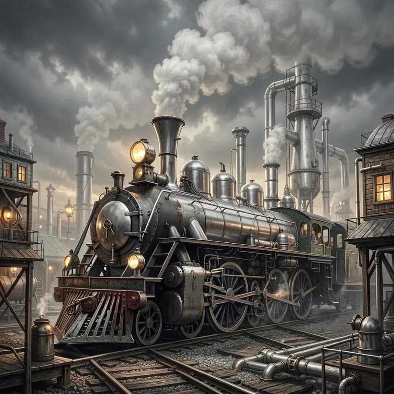 Steam and Silver