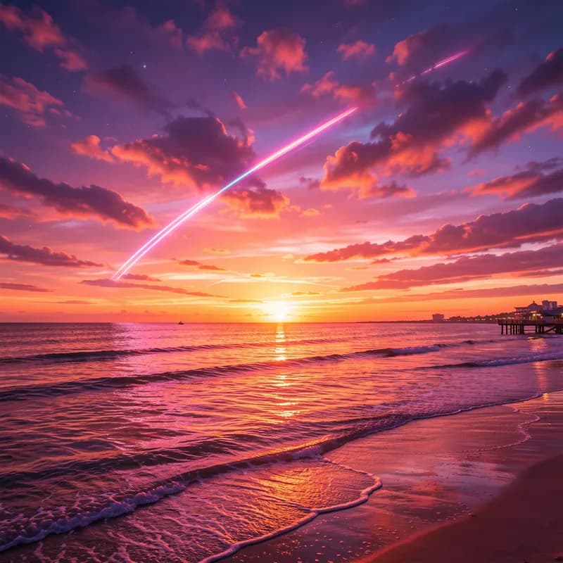 Neon Sunrise