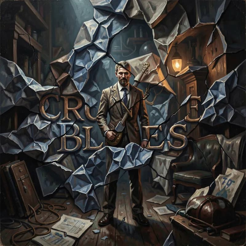 Crumpled Blues