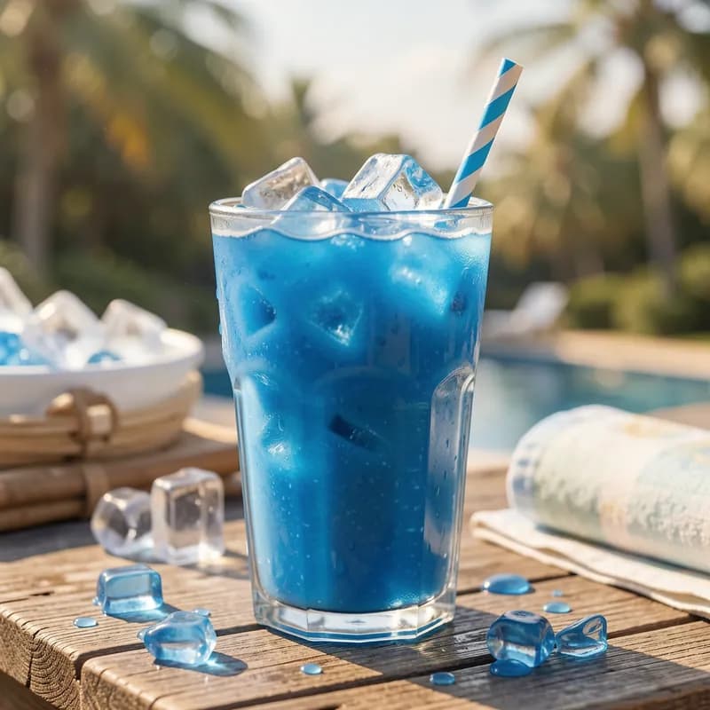 Blue Slushie Summer