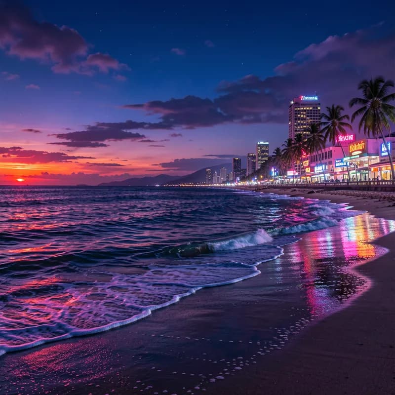 Neon Shoreline