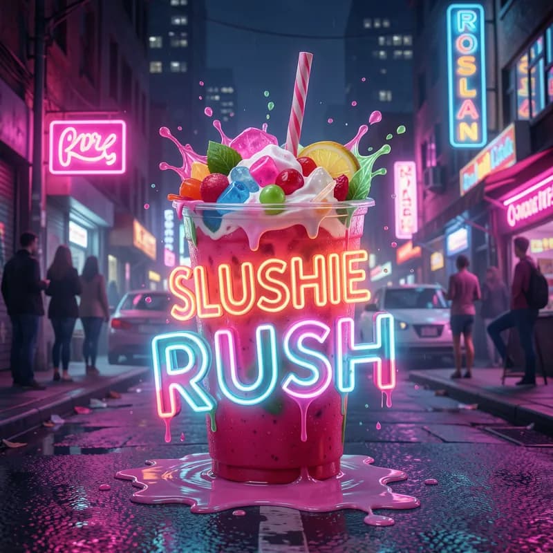 Neon Slushie Rush