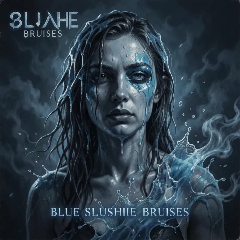 Blue Slushie Bruises