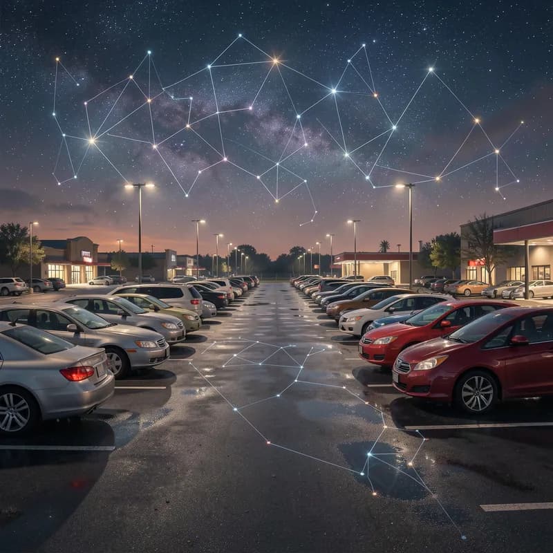 Parking Lot Constellations