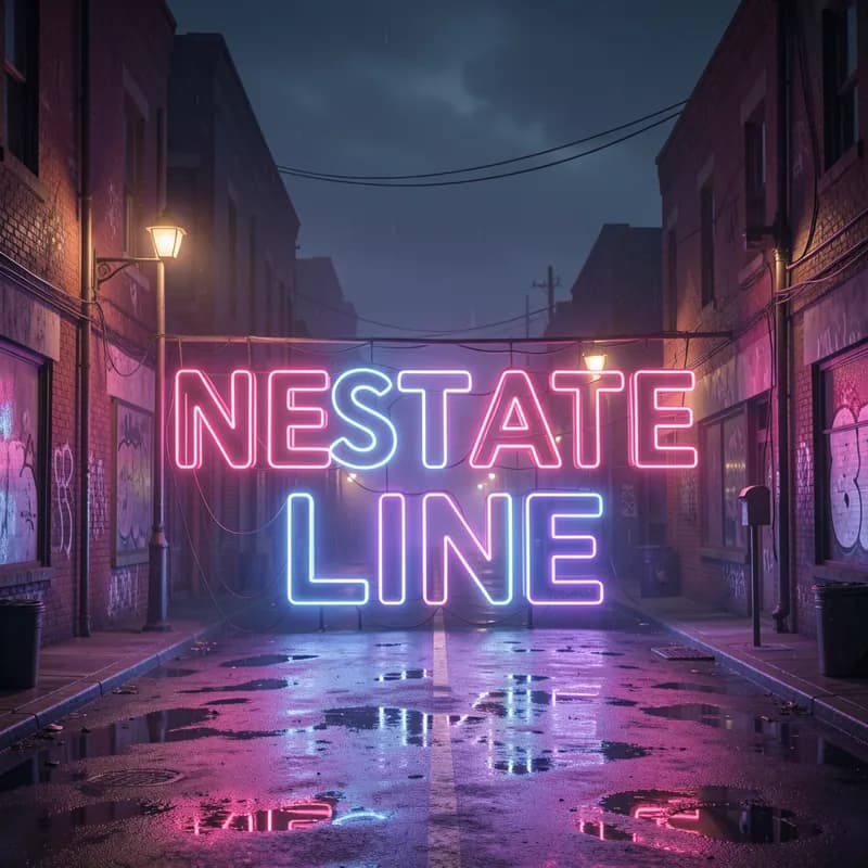 Neon State Line
