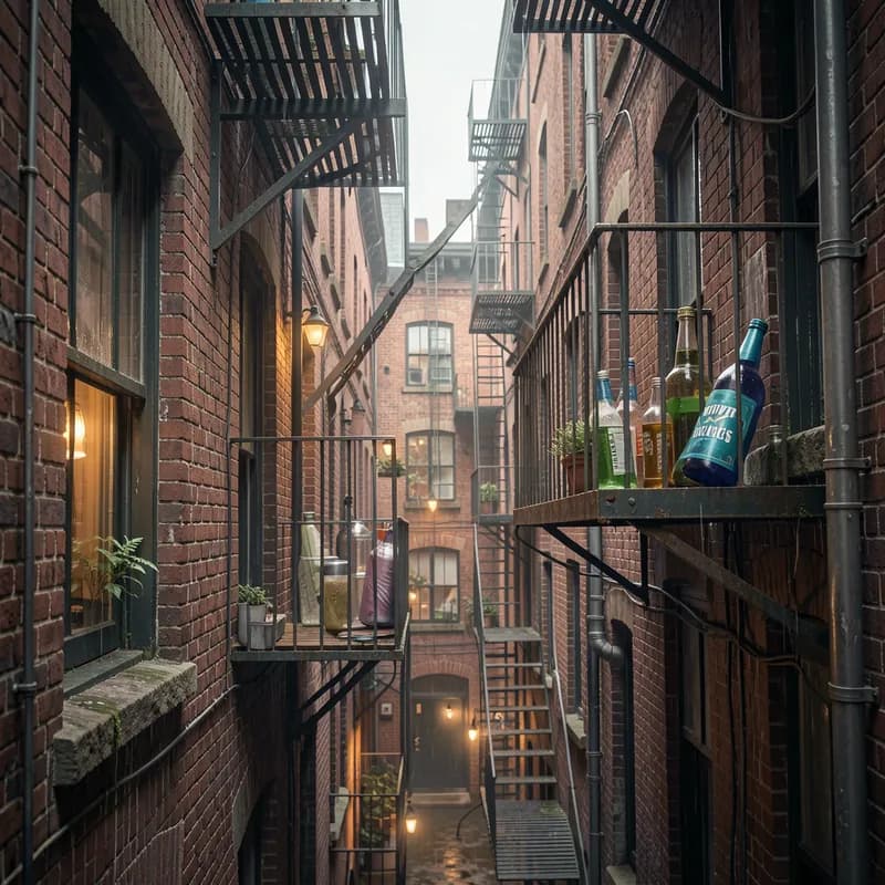 Seltzer on the Fire Escape