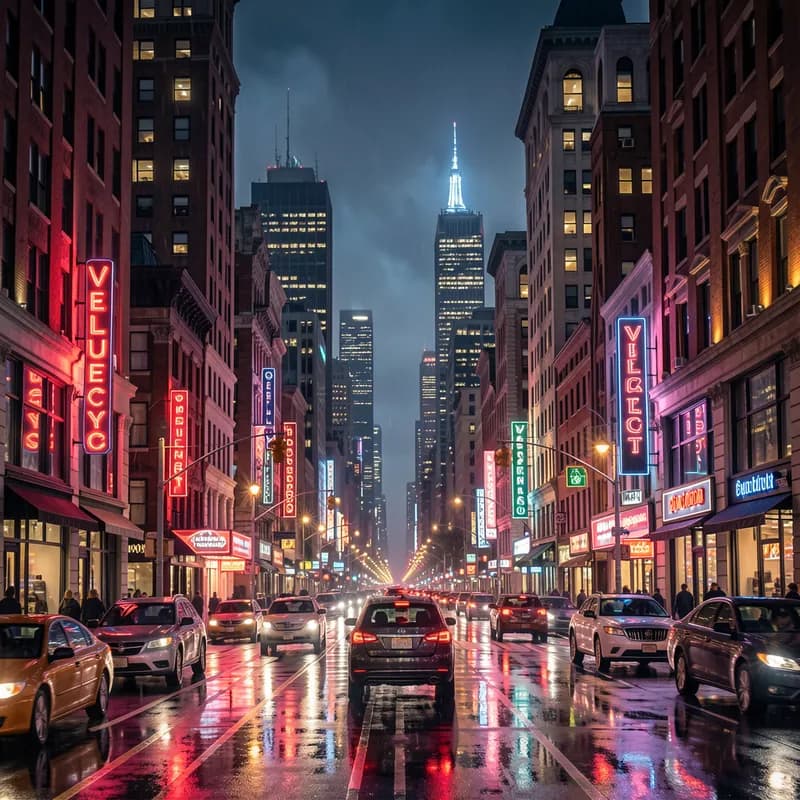 Velvet City Lights