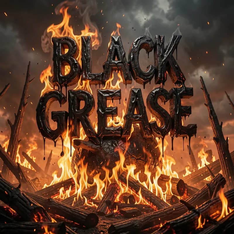 Black Grease Fire