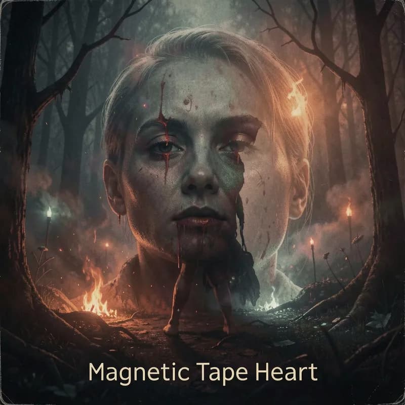 Magnetic Tape Heart