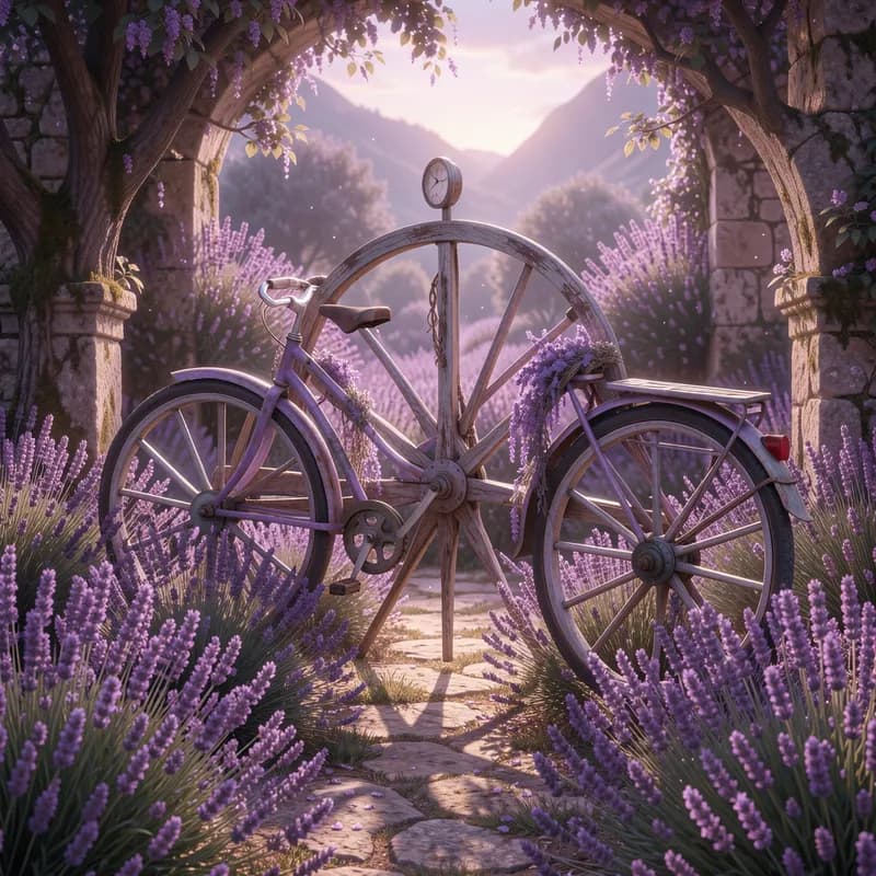 Lavender Wheels