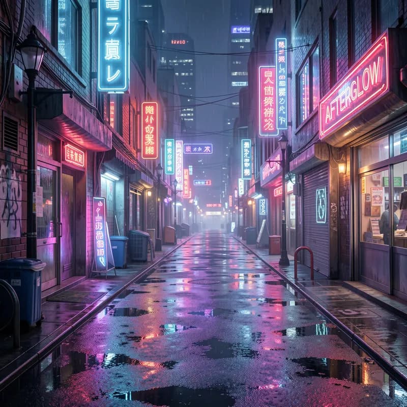 Neon Afterglow