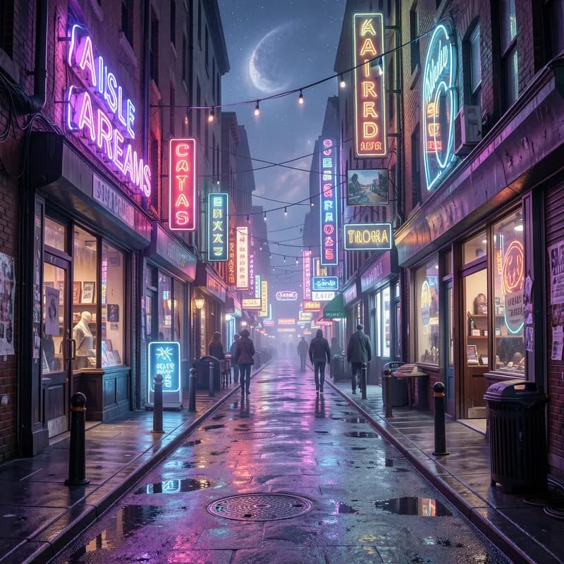Neon Aisle Dreams
