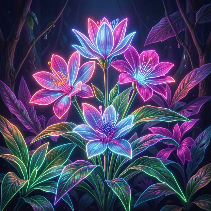 Neon Flora