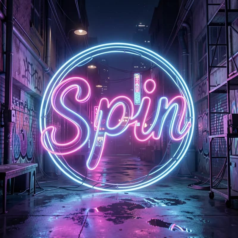 Neon Spin