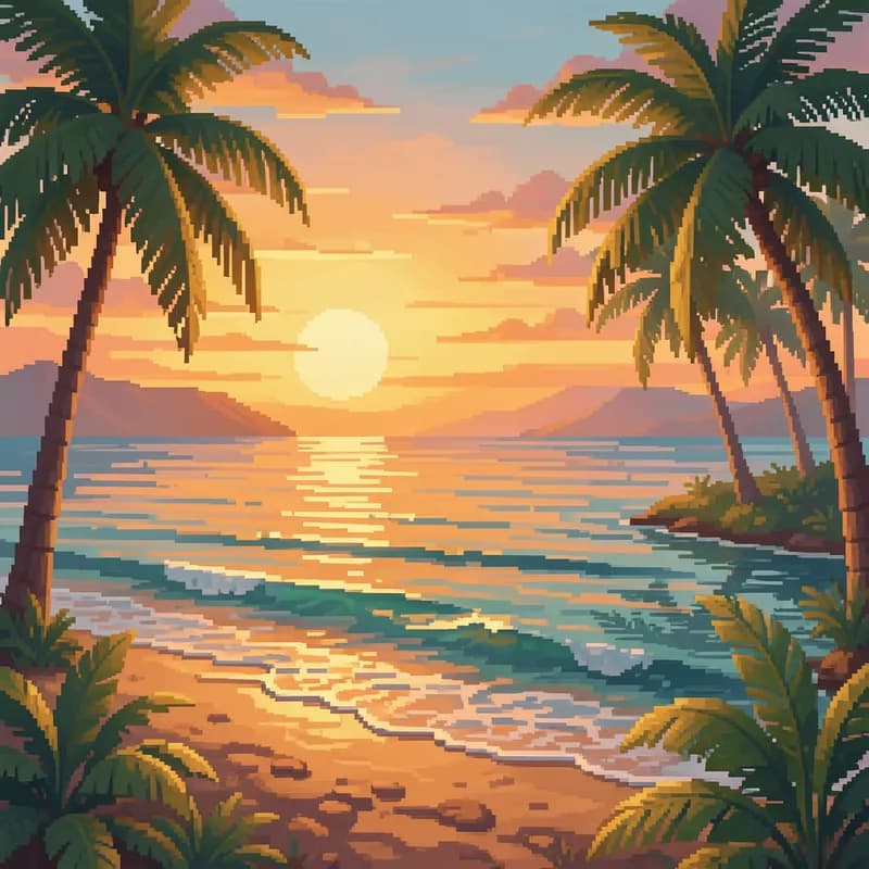 Pixelated Summer
