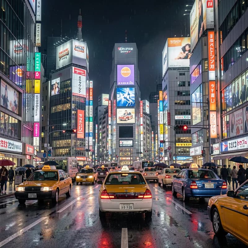 Static in Shibuya