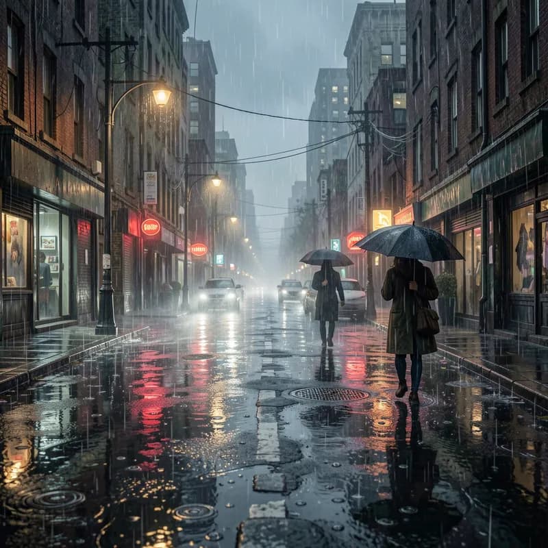 Analog Rain