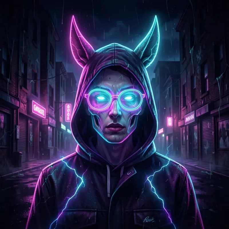 Neon Ghost Cassette