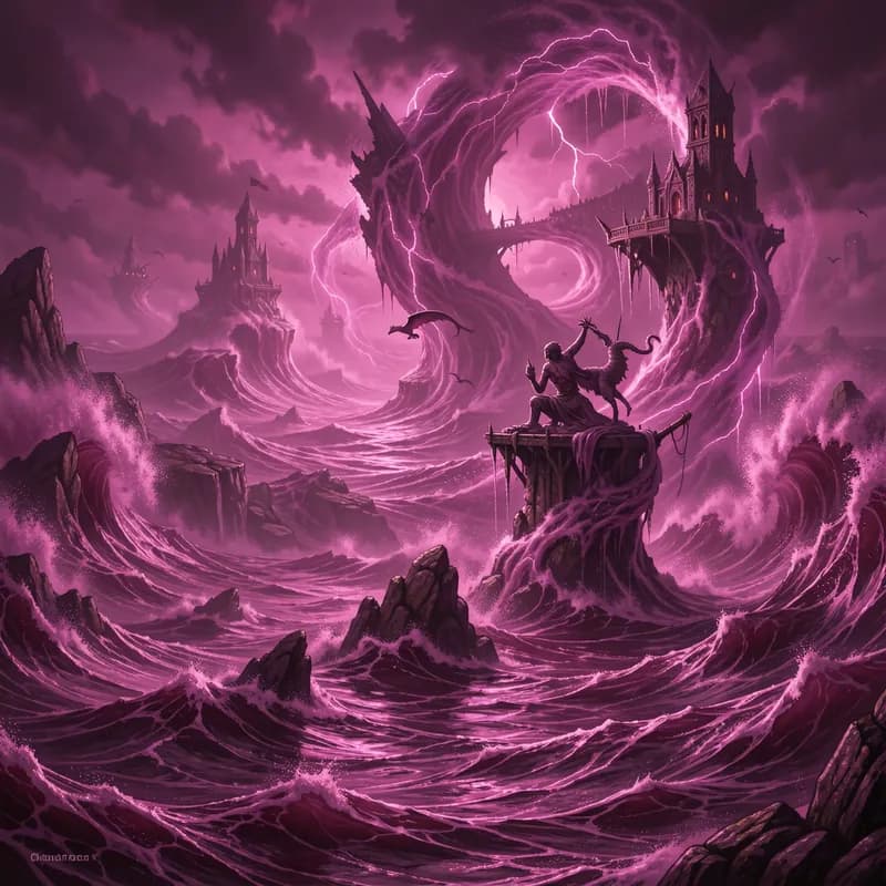 Ghost Tapes in the Magenta Tide