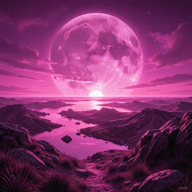 Magenta Horizon
