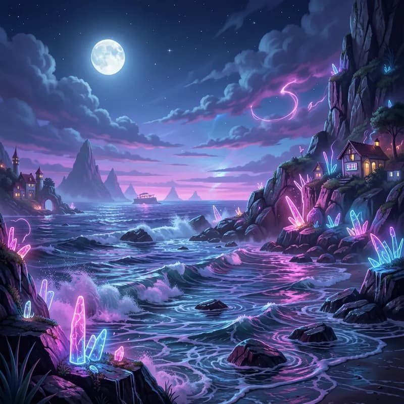 Neon Ghost Coast