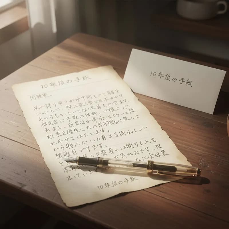 10年後の手紙
