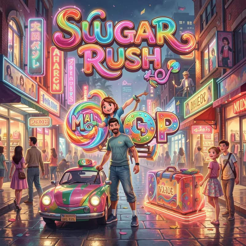 Sugar Rush Mall Hop