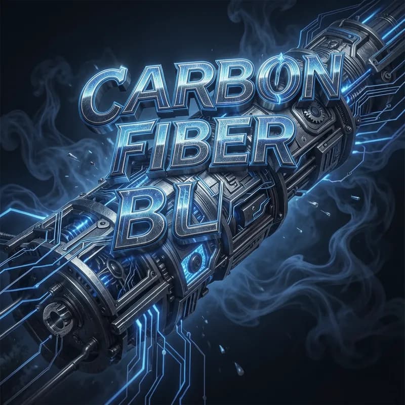 Carbon Fiber Blue