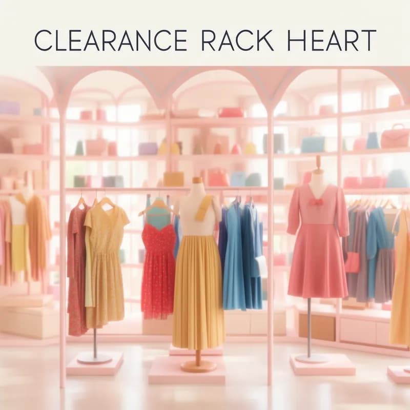 Clearance Rack Heart