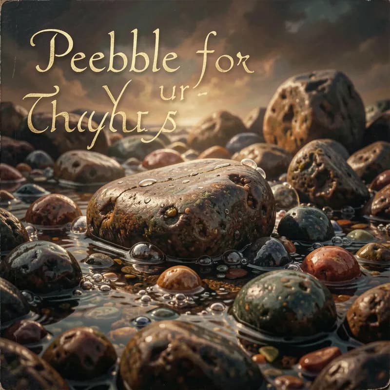 Pebble for Your Thoughts