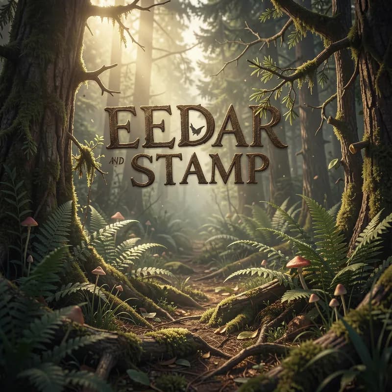 Cedar and Stamp