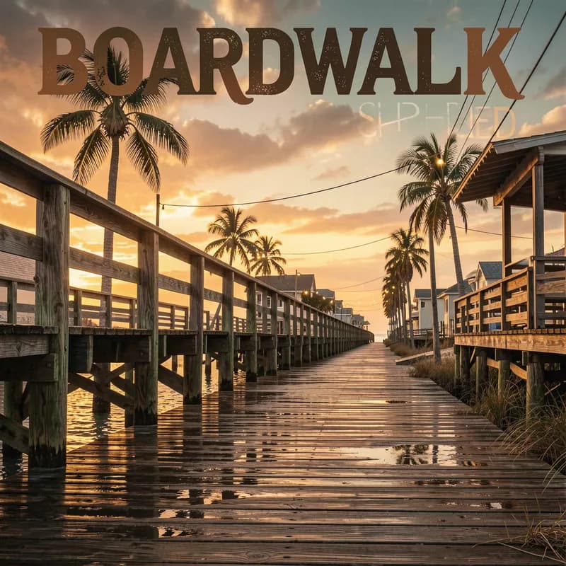 Boardwalk Saturated