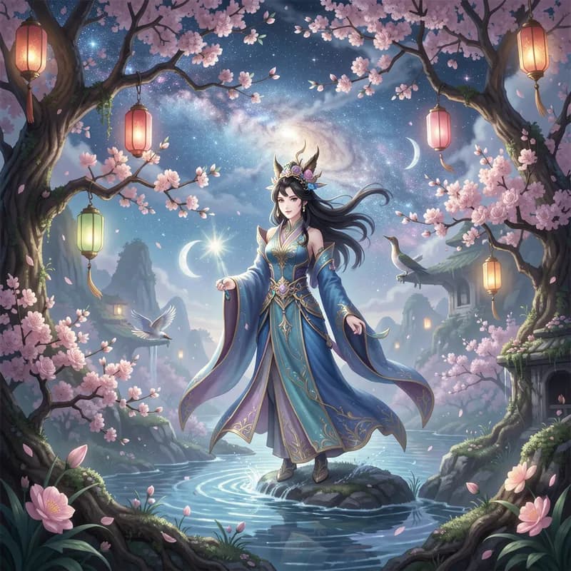星河渡口的梅子芽