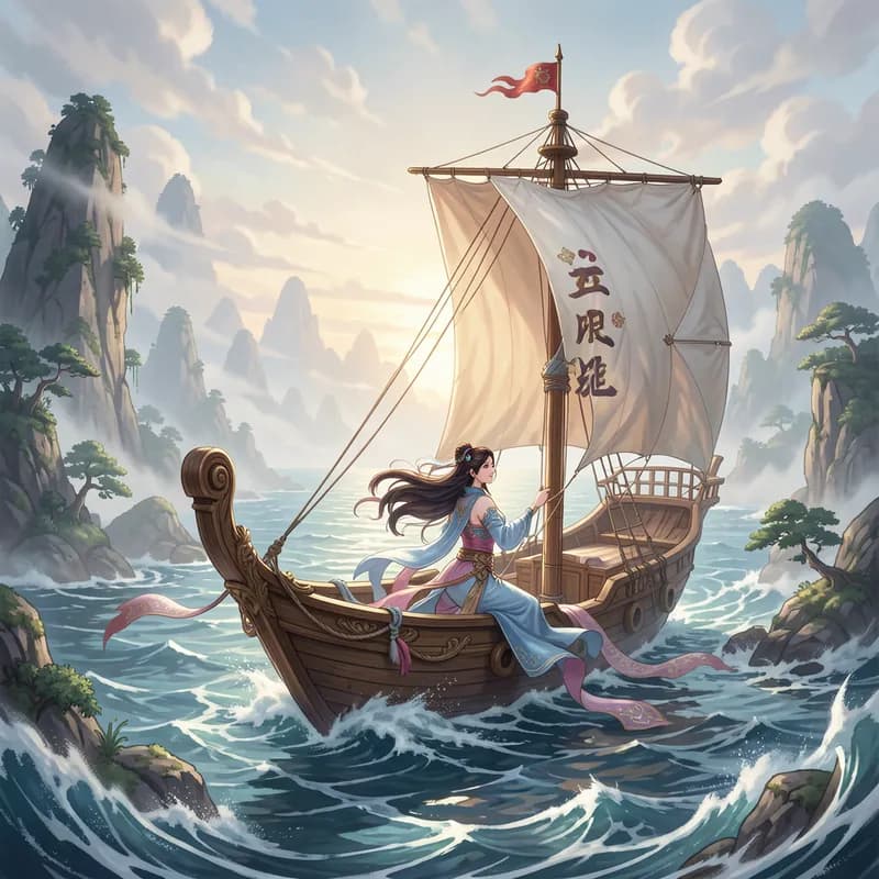 云海归舟