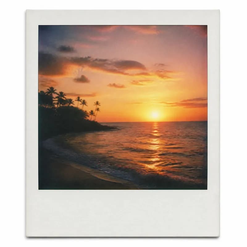 Polaroid Sunset