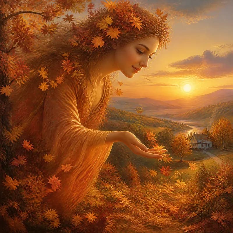Autumn's Gentle Hand