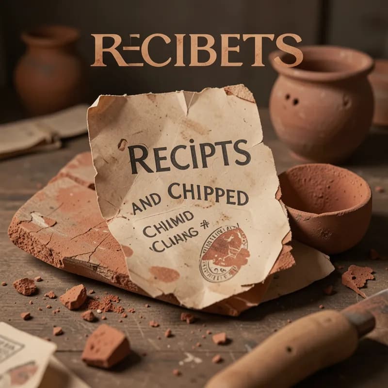 Receipts and Chipped Clay