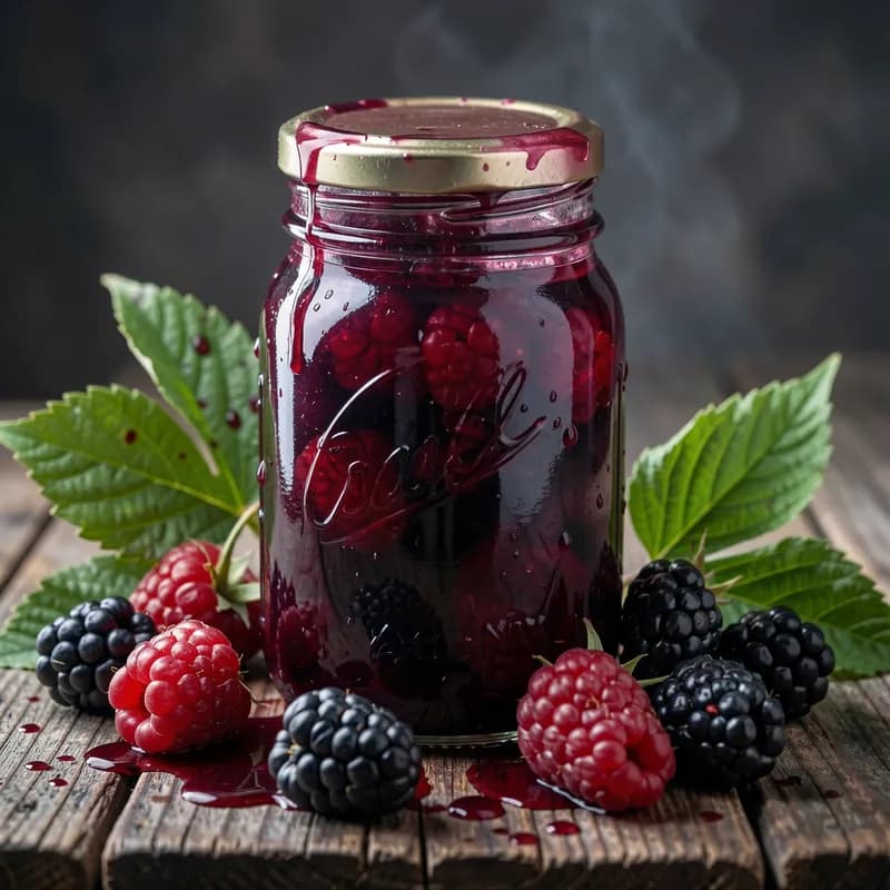 Blackberry Jam and Salt