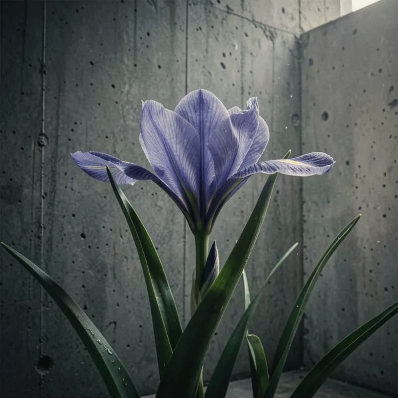 Crocus in the Concrete