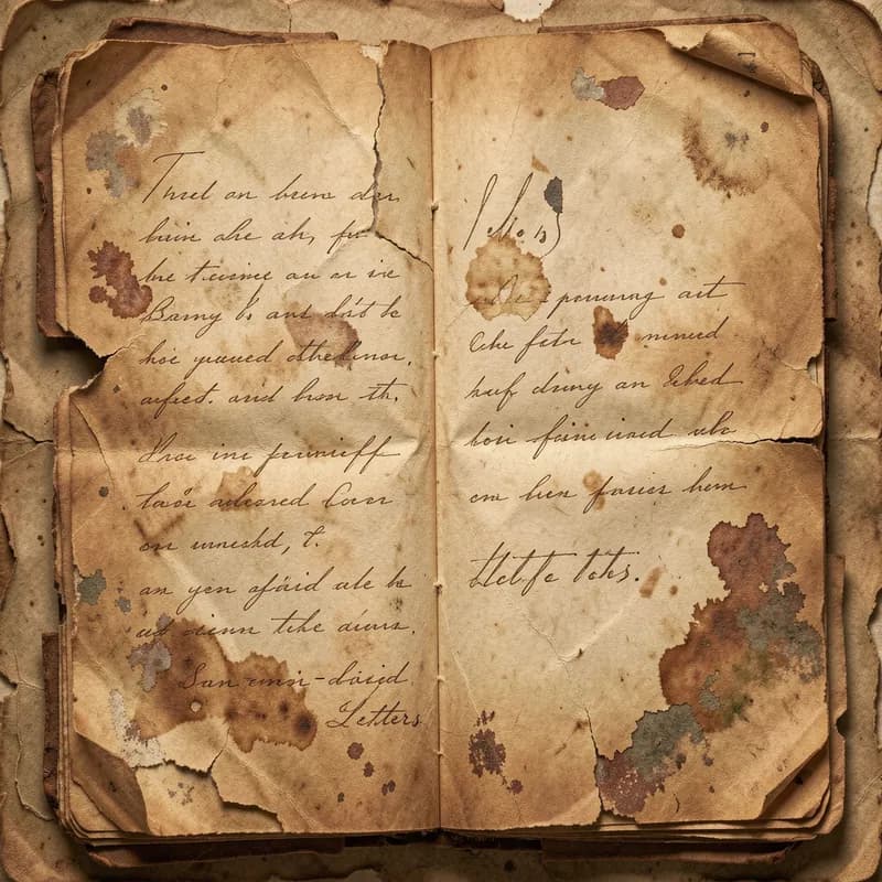 Sun-Faded Letters