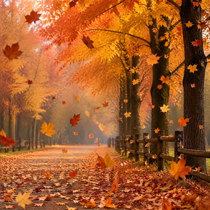 Autumn Leaves Fall