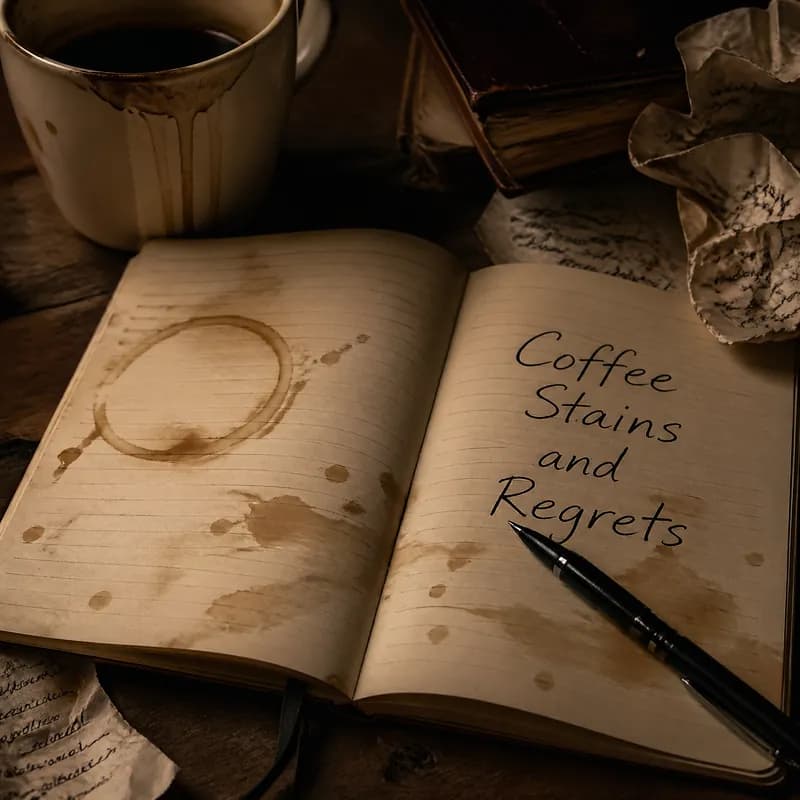 Coffee Stains and Regrets