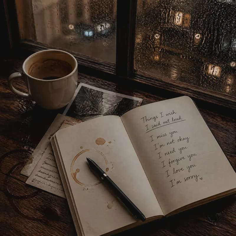 Coffee Stains and Unspoken Truths