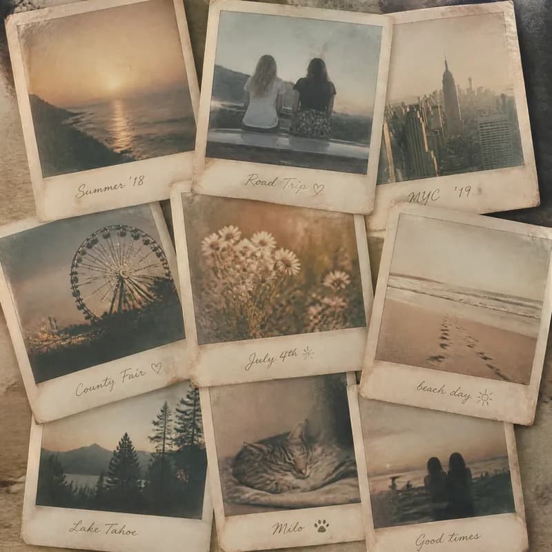 Fading Polaroid Memories