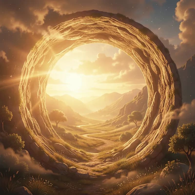 Sunlit Circle