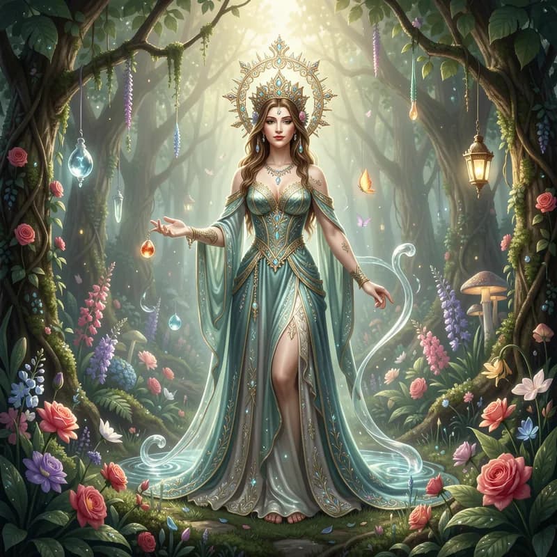 Glass Garden Goddess