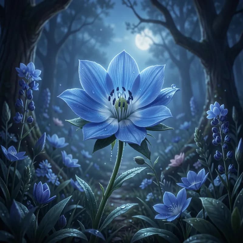 The Blue Hour Bloom