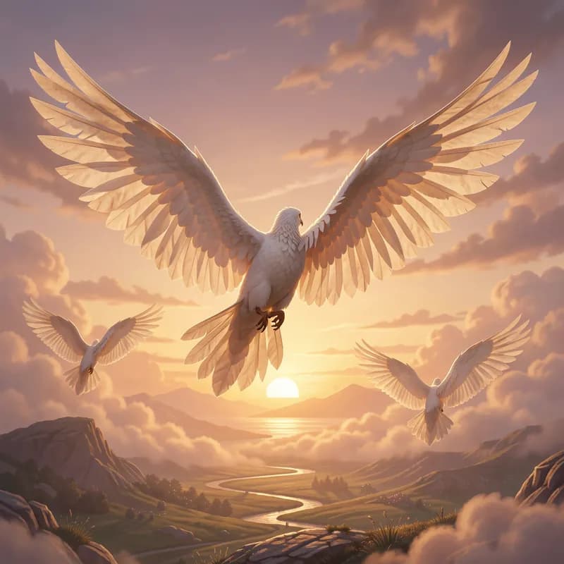 Paper Wings at Dawn